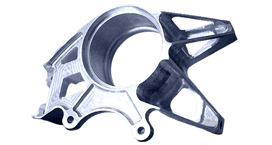 CNC manufactured automotive part analyzed by Matterize for should-cost and manufacturability